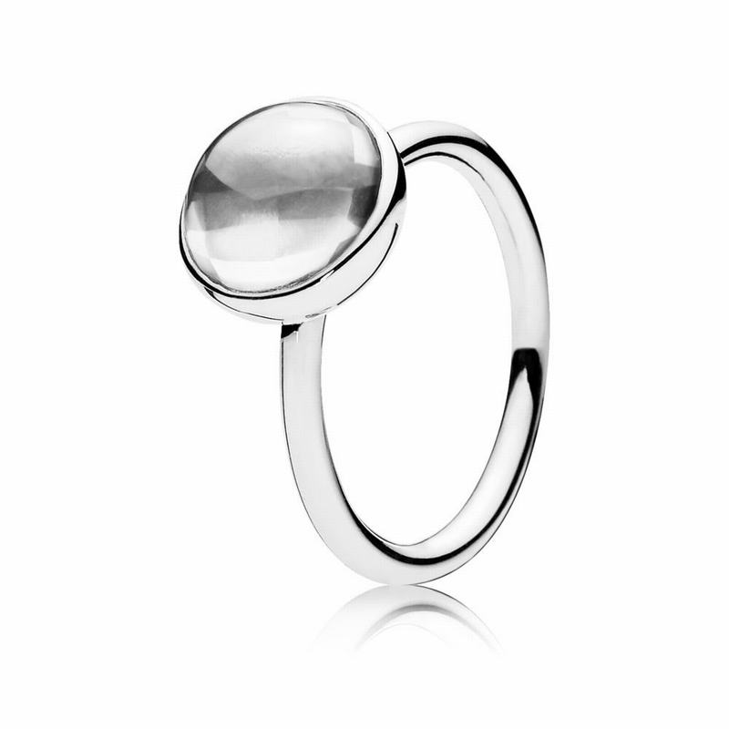 Pandora Australia Poetic Droplet Stackable Ring - Sterling Silver | RMACFL641